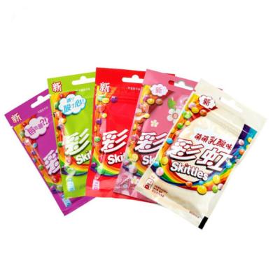 China Natural Wholesale Exotic Christmas Candy Pop Candy And Candies 45g Skittls Bulk Halal Candy for sale