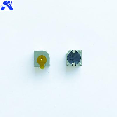 China Low price 12.8*12.8*7.1 mm SMD BRASS fast magnetic buzzer supplier indicator audio buzzer for sale