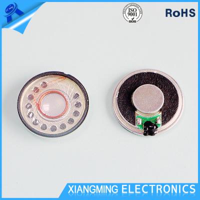 China Mini China 28*5.5MM 8 ohm 1.5W Mini Round Speaker Wireless Driver for sale