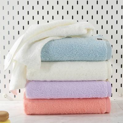 China Home Product Hypoallergenic Ready To Ship 100% Cotton 3PCS Egyptian Zero Twist Towel Set Long Staple Fluffy Bath Towel Set for sale