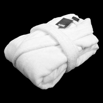 China Custom Made Hotel Cotton 100% Terry Bathrobe Unisex Pure Cotton Towel Linen Bathrobe Breathable for sale