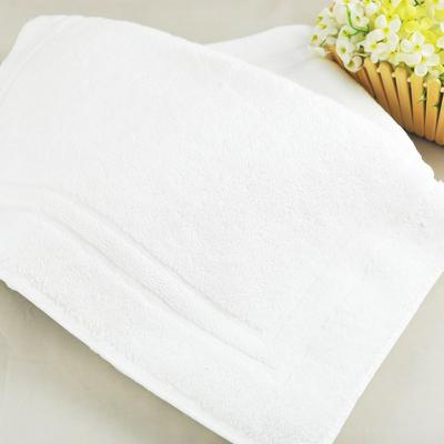 China Sustainable Professional Production Soft Bamboo Fiber Cotton Bathroom Bath Mat Pure Toilet Cover for sale