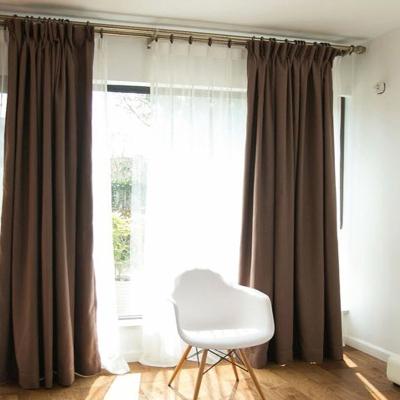 China Blackout Alibaba China Supply Woven Polyester Fabric Curtain With Customize Design Pattern For Hotel Or Home for sale