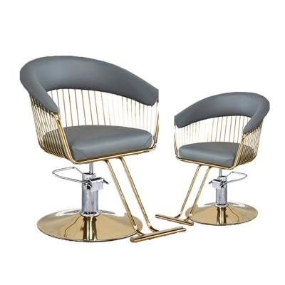 China Comfortable Modern Cheap Lift Beauty Salon Furniture Hairdressers Sneak Chairs Hair Cutting Chair Barber Shop for sale