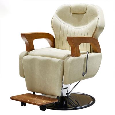 China New Design Modern Style Comfortable High-Grade Barber Chair 360 Degree Rotation Barber Furniture Barber Chair for sale