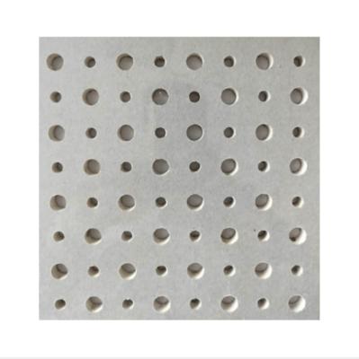 China COMMON Supply Perforated Gypsum Board Perforated Moistureproof Composite Sound Absorbing Fireproof for sale