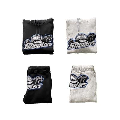 China Other Customized Fashion Autumn Winter Trapstar Warm And Embroidered Designer Hoodie Cotton Sports Set for sale