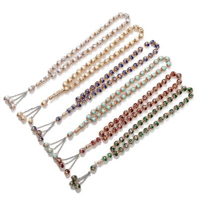 China Islamic Craft Religious Muslim Car Ornaments Prayer Beads Starmoon Rosary Rosary Worship Supplies Accessory for sale