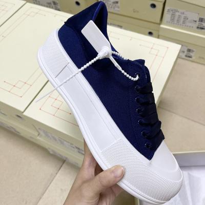 China New Designer Women Alexandree Mcqueens Canvas Low Top Sports Sneakers Lightweight Causal Tenis Shoes for sale