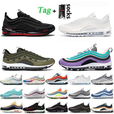 China Massage quality Lil Nas Satan 97 running shoe the NDFTD world green black metallic gold sports sneakers for sale