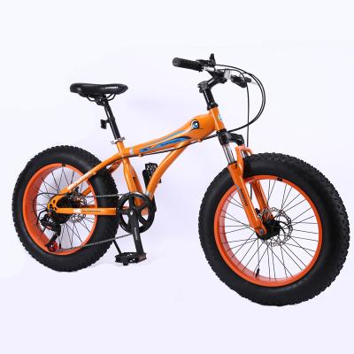 China wholesale snow beach 20 inch fat bike manufacturer 7speed fat bike carbon steel 20 inch fat bike for sale