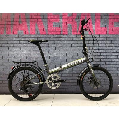 China Ride 20X5 Folding -7S Shimano 7 Speed ​​Ride High End Customization Foldable Bicycle for sale