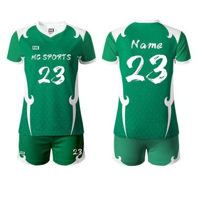 China Jersey / Shorts / Set Wholesale Cheap Mens Womens Volleyball Uniforms Sublimated Shirt Custom Designs Volleyball Jersey Set for sale