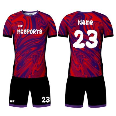 China Sets Soccer Wear Valencia Mexico Argentina Football Shirts Customized Sublimation Print Club Clothes Jersey Kits for sale