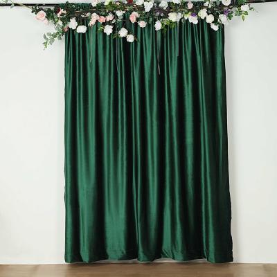 China Wholesale CLASSIC Luxury Heavy Bedroom Matte Crushed Velvet Blackout Room Darkening Curtains for Living Room for sale