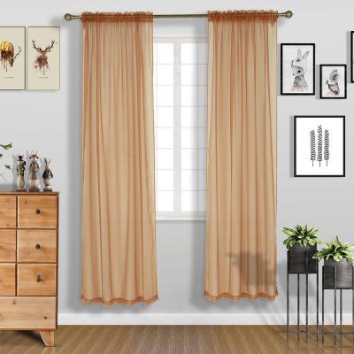 China Fashion CLASSIC curtains for living room kitchen curtains living room cool muslin window curtain for room for sale