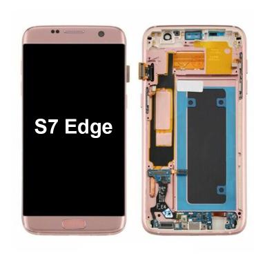 China 100% Guarantee Oled For Samsung Galaxy S7 Edge Mobile Phone LCDs Screen Touch Screen Replacement High Quality For galaxy s7 edge for sale