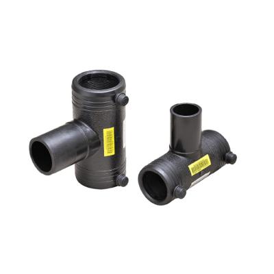 China PE HDPE Pipe Electrofusion Fittings Electrofusion Tee Equal for sale