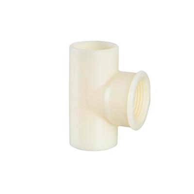 China ABS Female Thread Plastic Tee Pipe Fittings Equal for sale