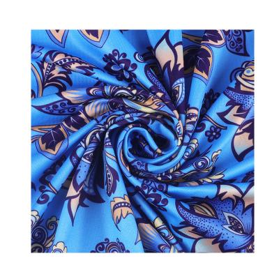 China Stretch Factory Price Weft Knitted Custom Digital Canvas Fabric For Four Way Stretch Print Shirts for sale