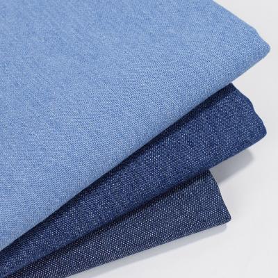 China Factory Price Washable 100% Twill Woven 7oz 100% Cotton Denim Fabric For Sale for sale