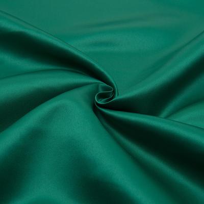 China Factory price anti-static 100% polyester 150D matte bridal satin fabric for dress for sale