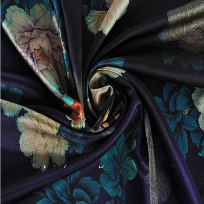 China QUICK DRY Satin 19m/m Silk Spandex Silk Charmeuse Fabric 108cm For Clothing for sale