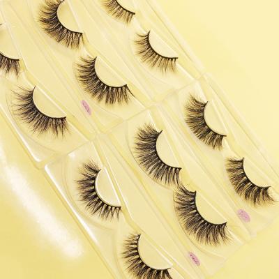 China High Quality Luxury Soft Natural Create Your Own Brand Eyelash 3d Mink Mink Lashes for sale