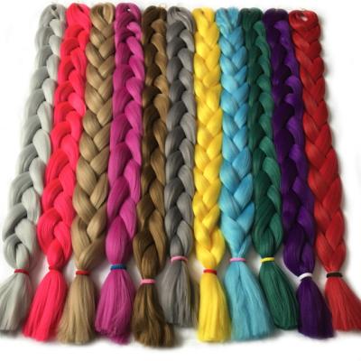 China Yaki Factory Price 82inch 165g Africa Super Good Quality Jumbo Braid Expression Crochet Ultra Jumbo Ombre Braiding Hair for sale