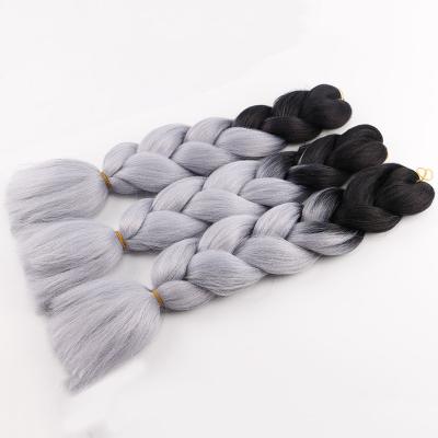 China Yaki Elephant Braids Hair Crochet Expression Cheap Original Synthetic Jumbo Box Braiding Hair Extensions For Afro for sale