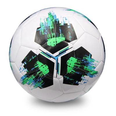 China Soccer Ball Heat Transfer Film Printing Soccer Ball Soccer Rubber Football for sale