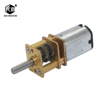 China Other N20 Motor Geared DC Motor 3V/6V/12V 7.5RPM Gear Reducer DC Motor With Metal Gearbox for sale