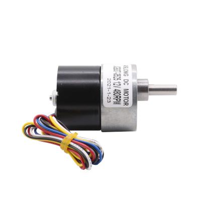 China High Torque JGB37-3625 Gear Motor 12V 24V 7RPM Totally Enclosed Brushless DC Motor Electric Gear Motor Reducer for sale