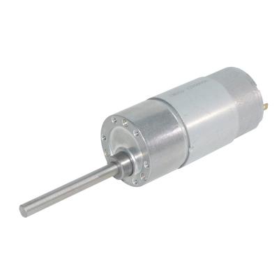 China OEM Motor 37mm Long Shaft Metal Gear DC Big Torque Motor Totally Enclosed Gear Motors Factory OEM for sale