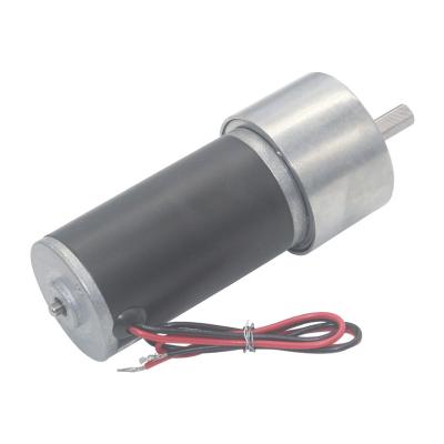 China Other 37mm DC12V 24V High Torque Micro DC Gear Motor Permanent Magnet Brushed Motors for sale