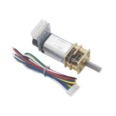 China Other OEM High Speed ​​12mm Micro DC Gear Motor N20 with EMC PCB and Cable for Smart Door Lock 12 RPM Speed ​​Motor for sale