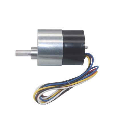 China 24v DC 107rpm Totally Enclosed Eccentric Shaft 37mm Diameter Gearbox Brushless Motor for sale