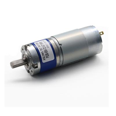 China Totally Enclosed High Torque PG36-555 36mm DC Planetary Gear 12v DC Motor Brushless Gear Long Life With 550 Brushed DC Motor for sale