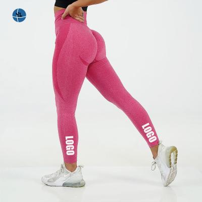 China Women's High Waisted Thick Booty Workout Yoga Pants Super Stretchy Gaiters Breathable Dropshipping Crac! crack! for the woman for sale