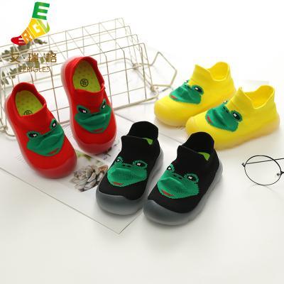 China 2021 Baby Winter Shoes Anti Slip Breathable Rubber Sole Toddler Babi Socks Stylish Socks Anti Slip Shoes for sale