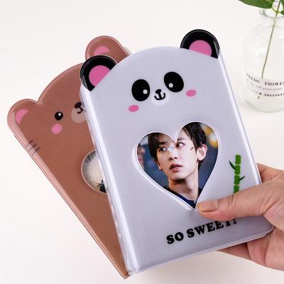 China PVC Pockets 64 3 Inch Photo Album Book Cut Card For Fujifilm Instax Mini Film LiPlay 11 9 8 90 Links Paper Photocard Kpop Holder for sale