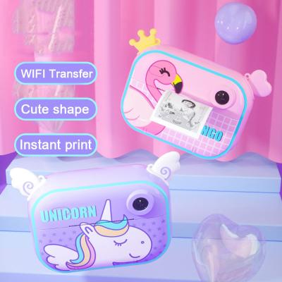 China App Setting Kids Camera HD Print Instant Camera For Kids Movie Camera With Photo Paper Wifi Thermal Toys For Holiday Birthday Gifts for sale