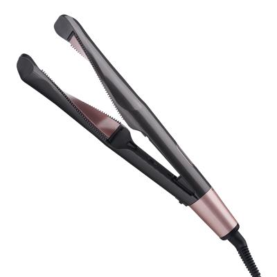 China Professional Hotel Salon Iron Hair Straightening Tourmaline Ceramic Best Hair Straightener And Curler for sale