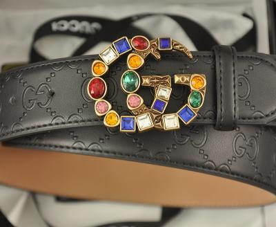 China 2022 1:1 new luxury unisex luxury high quality metal design printing belt design10 new g buckle flats fashion design10 for sale