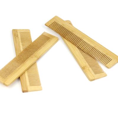 China Home China Customized Amenities Hotel Disposable Eco Friendly Bamboo Hair Comb for sale