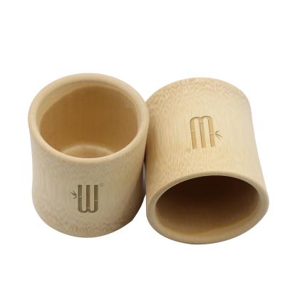 China Sustainable New Design OEM Wooden Bamboo Cup With Logo Cup Customized for sale