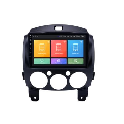 China Full DIN Touch Screen WiFi 3/4G Android Car Radio Video Multimedia GPS 2 For Mazda 2 2007 2009 2010 2011 2012 for sale