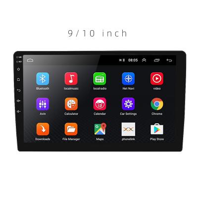 China Touch Screen Car Multimedia GPS 10 Inch Screen Android 9.1 Video Stereo Player Radio Car Multimedia With Gps Car Stereo Player for sale