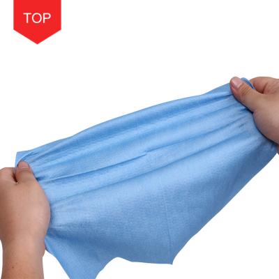 China Disposable Industrial Nonwoven Cleaning Cloth Stocked Handing Cloth for sale