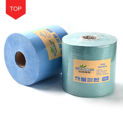 China Stocked Competitive Price Car Polishing Cleaning Cloth For Industrial Use Roll for sale